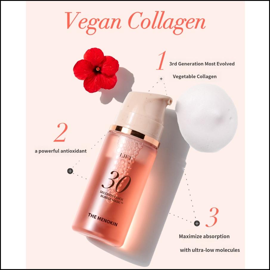 Menokin 30-Second Quick Bubble Mask Lift 95ml