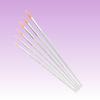 6-Piece Nylon Fine Tip Brush Set for Oil & Watercolor Painting