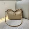 New U-buckle Woven Underarm Bag Large Capacity Niche Design Shoulder Bag Fashionable Versatile Messenger Women's Bag