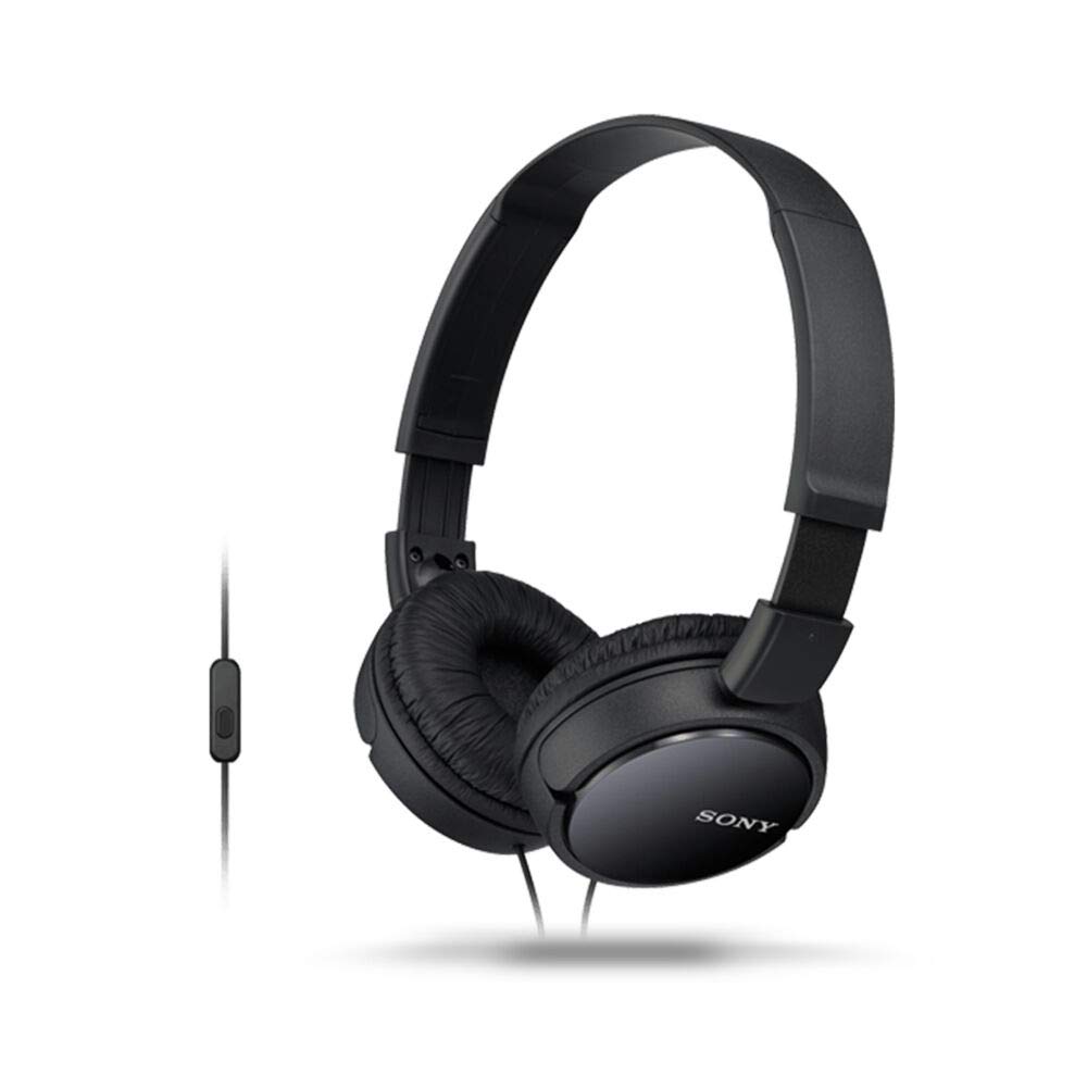 

Sony MDRZX110APBC Stereo Headphones with Microphone чёрный
