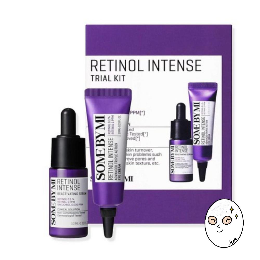 

Набор миниатюр Some By Mi Retinol Intense [Сыворотка 10 мл + Крем для век 10 мл]
