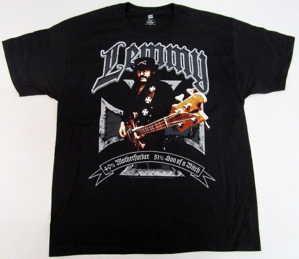 MOTORHEAD T-Shirt Lemmy Iron Cross New S-2XL