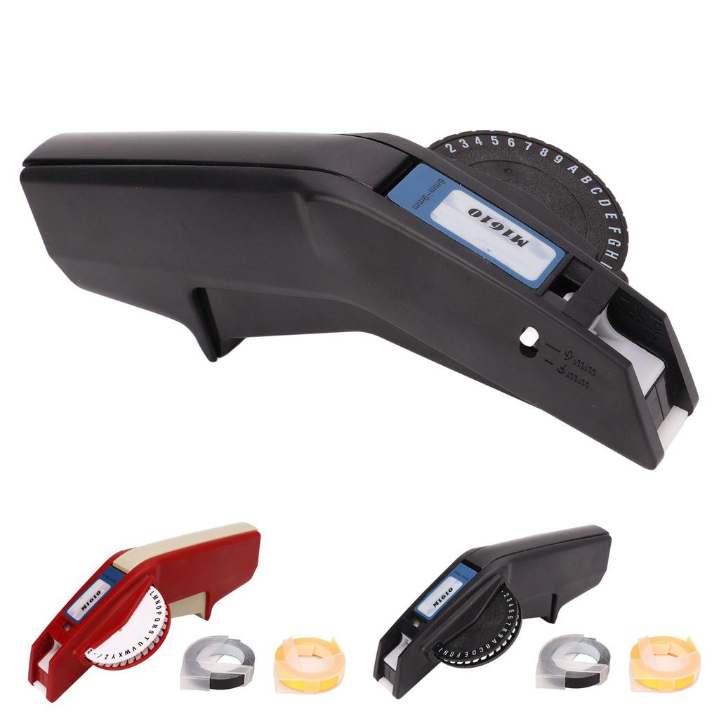 Embossing Label Maker Clear Number Letter  Hand   ABS Label Making Embosser for L