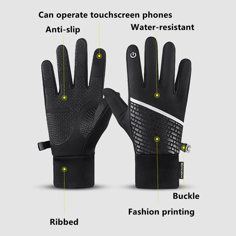 Winter Gloves for Men Women Warm Tactical Gloves Touchscreen Waterproof Hiking Skiing Fishing Cycling Snowboard Non-slip Gloves