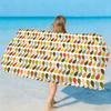 Kunst O-Orla Kiely-S Handtuch Weich Leicht Anti-Sand Großes Strandtuch Schnelltrocknend Bad Sport Familie