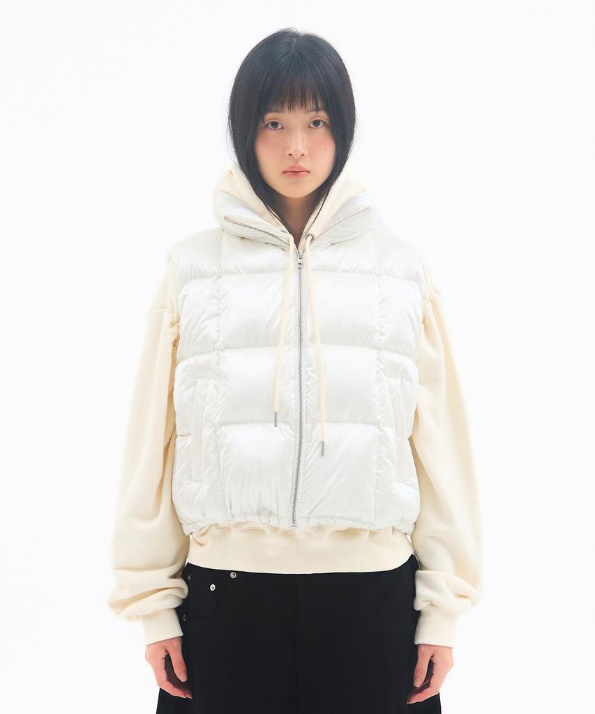 Ames-Worldwide Ames Padding Vest Ivory