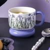 Nordisk stil high-end känsla eftermiddagste kopp kaffe hushåll högkvalitativ vattenkopp keramikkopp present kontorsmugg
