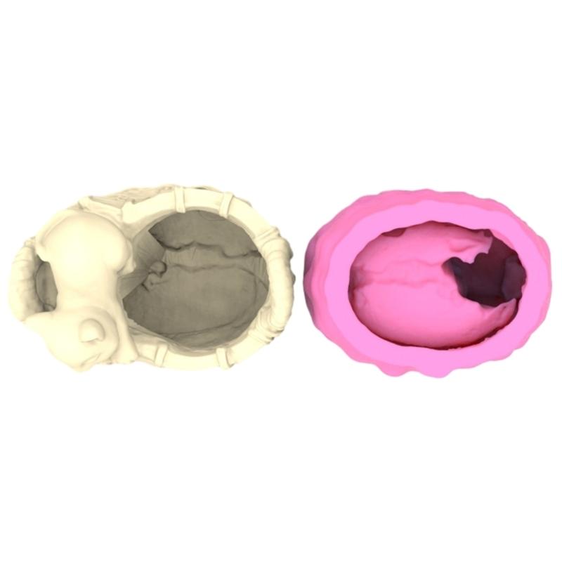 Durable Silicone Mold Woven Flower Basket Flower Vase Epoxy Molds Succulent Planter Pots Casting Mould Home Decorations