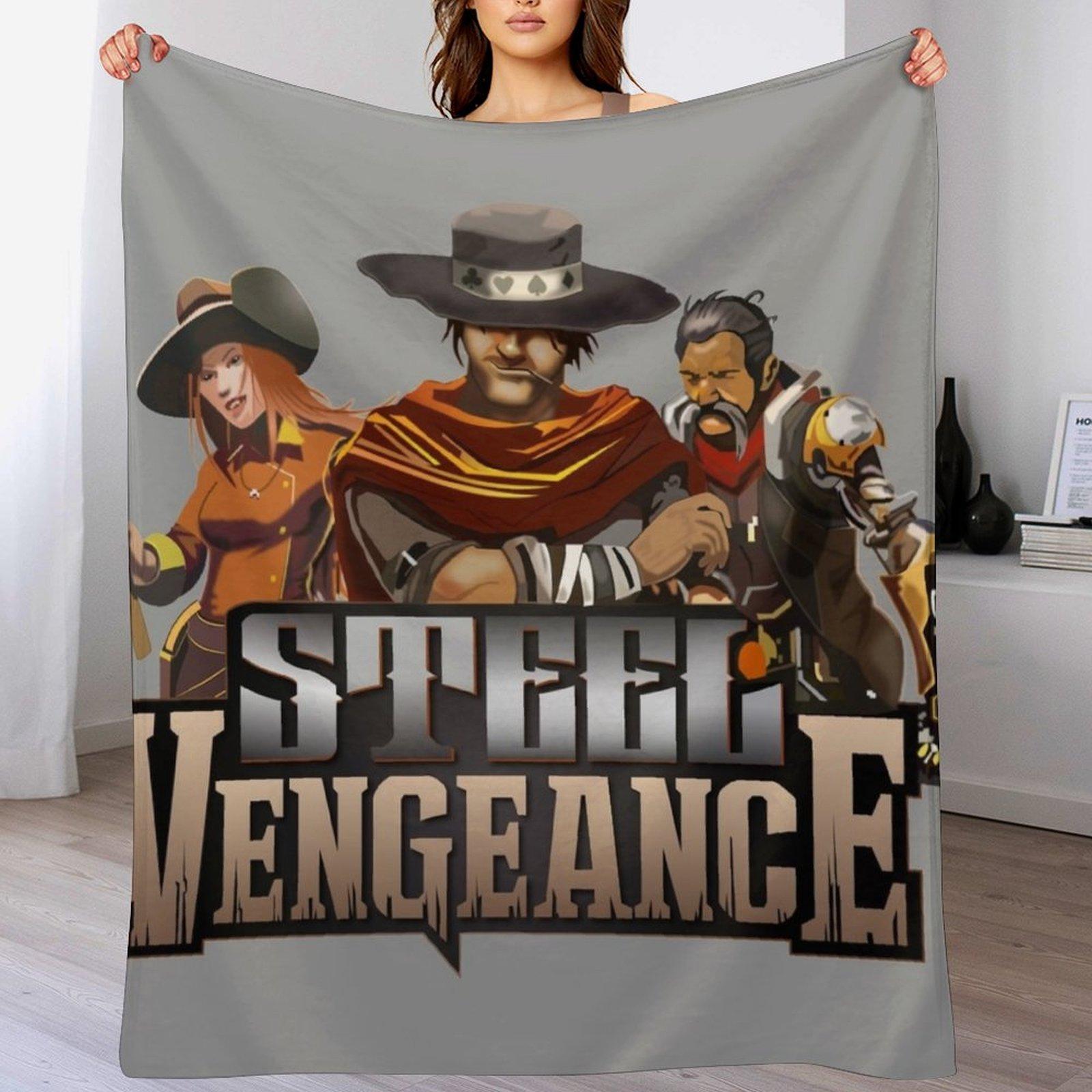 Steel Vengeance Throw Blanket Portable Lightweight Blanket for Travel Camping 102x76cm(40x30in)