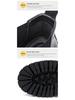 2024 Korean British Style Men's Casual High-Top Leather Boots - Retro Minimalist Slip-On Ankle Boots