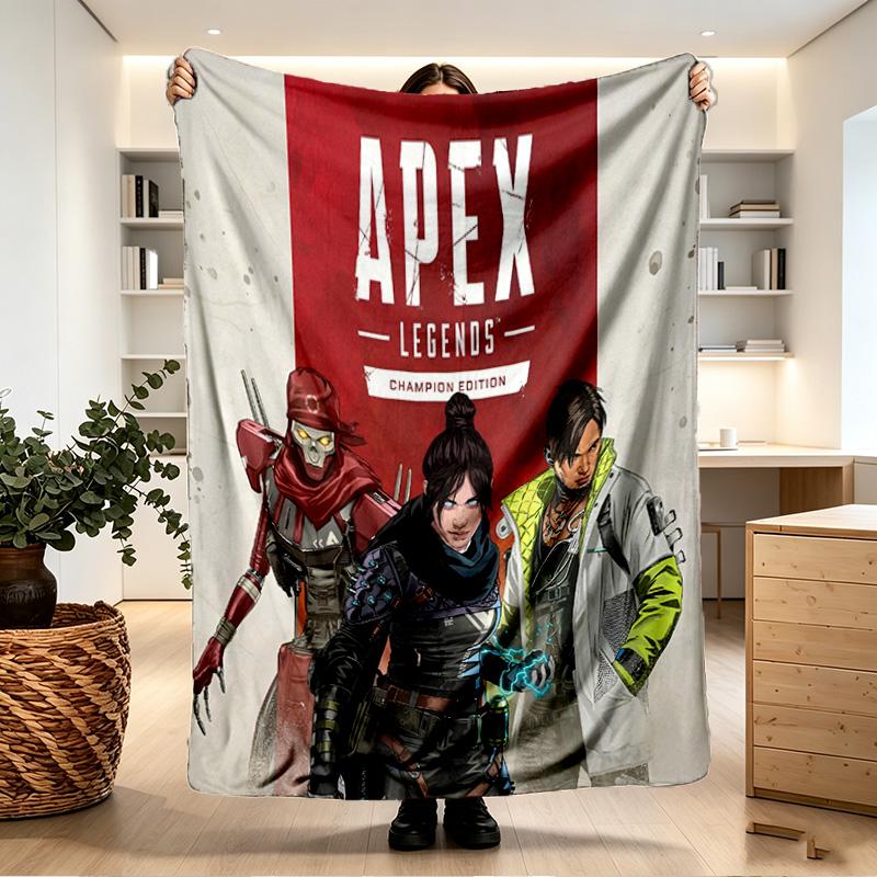 Apex Legends Print Blanket - Soft & Comfortable, for Bedroom, Travel, Sofa, Home Decoration - Birthday Christmas Gift for Friend