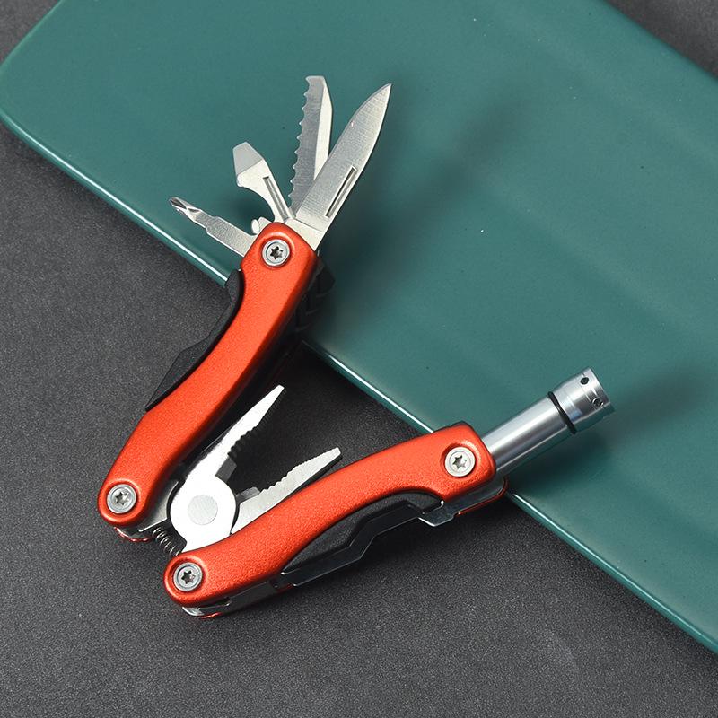 Stainless Steel Multi-Function Folding Pliers - Camping & Outdoor Survival Tool