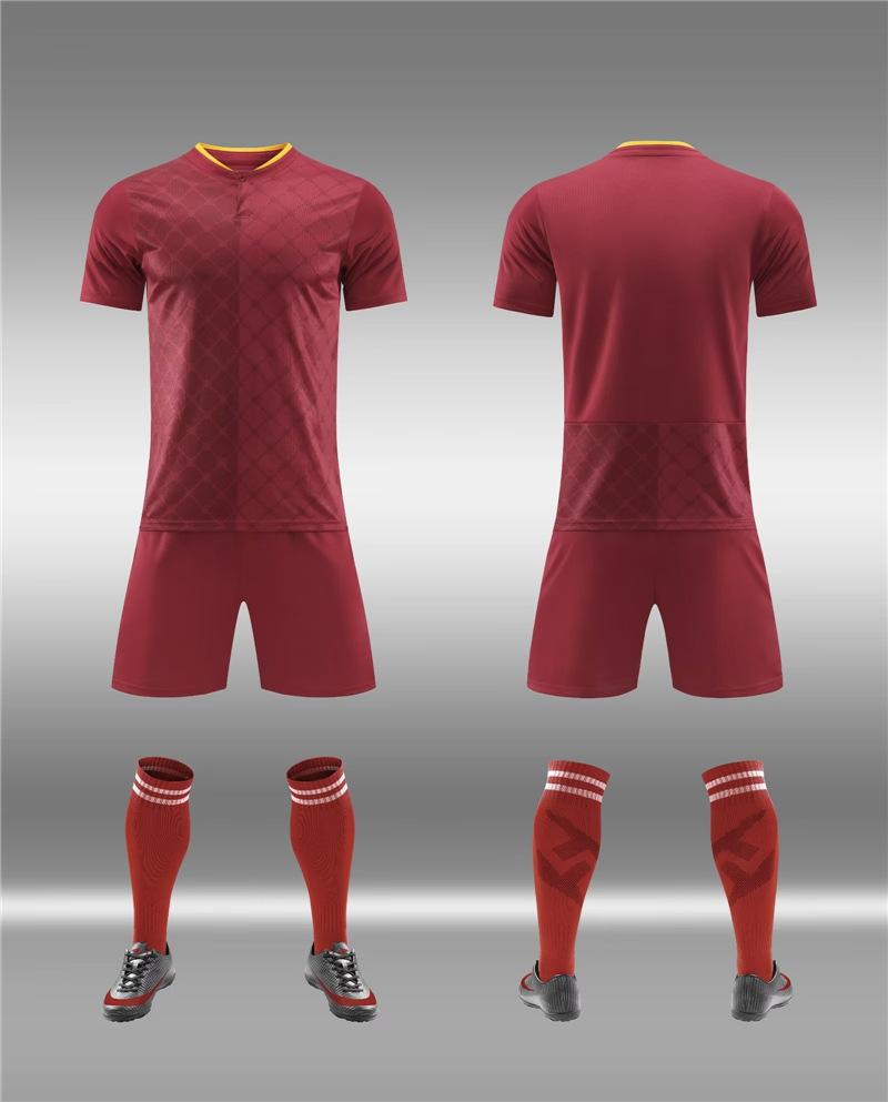 Seturi de uniforme de fotbal, Tricouri pentru bărbați și femei, Uniforme școlare, Uniforme de antrenament, Îmbrăcăminte sport cu mânecă scurtă, Vară