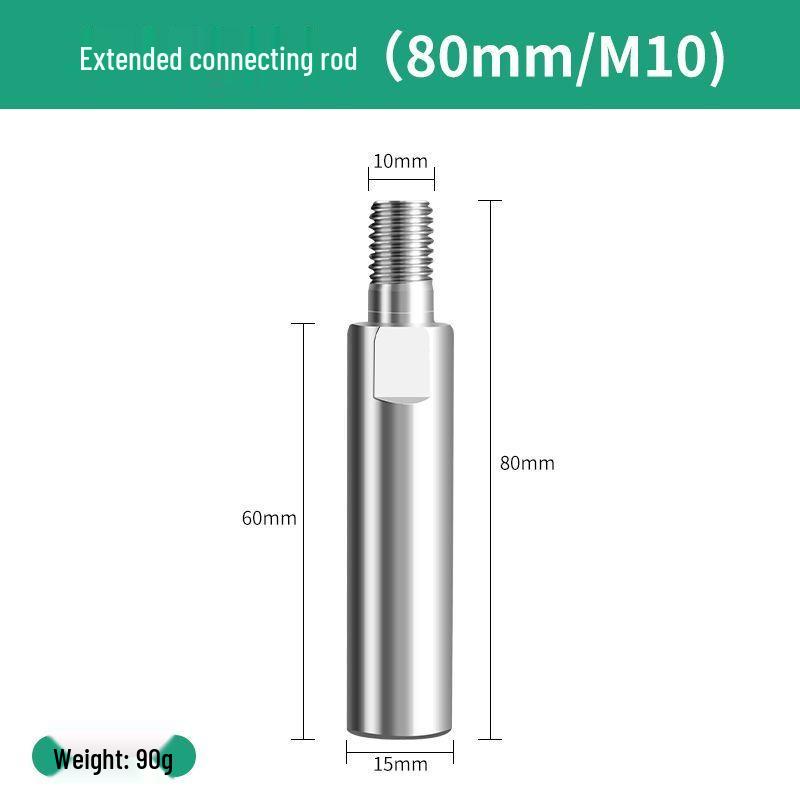 

Універсальна кутова шліфувальна машина 100 мм з подовженим шестигранним штоком та чотириотвірними притискними пластинами