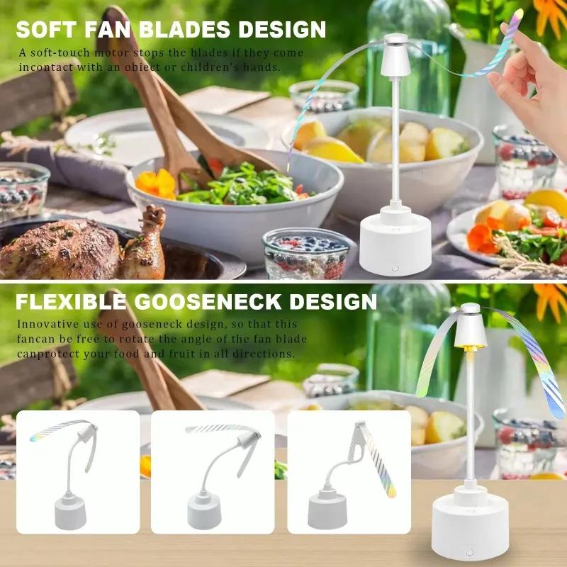 Safe Mosquito Repellent Fan LED Light Cooling Blower Non Toxic Protection for Stroller Nursery Outdoor Travel Family Essential