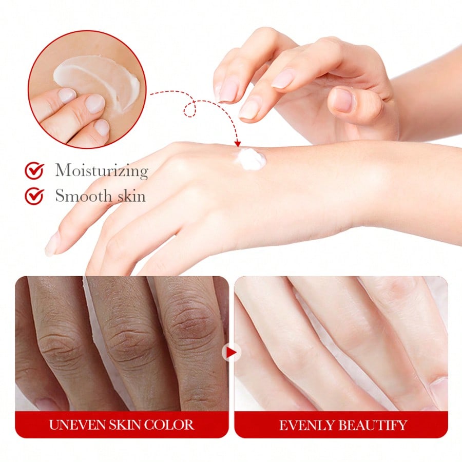 1PC Pomegranate Moisturizing And Brightening Hand Cream, Hydrating And Refreshing,Nourish Soft Hand