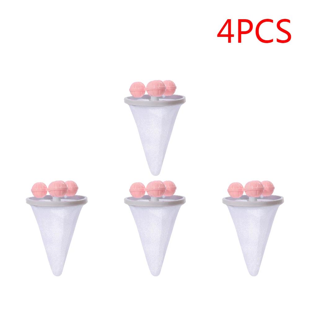 Laundry Ball Mesh Filter Bag Washing Machine Hair Removal Device Floating Pet Fur Catcher Laundry Hair Removal Cleaning Mesh Bag