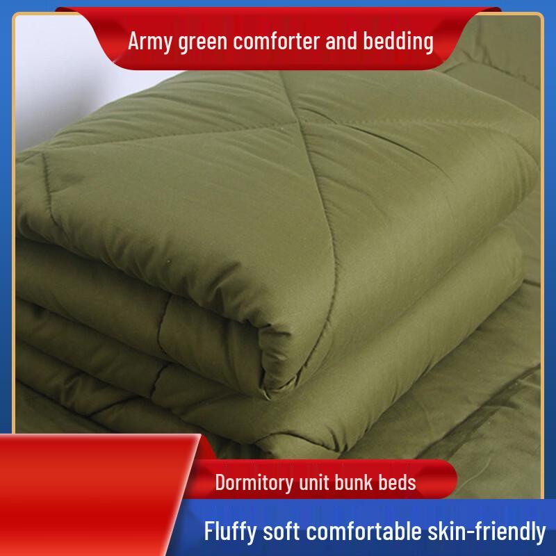 Ting er Military Standard Cotton Quilts & Mattress Pads Military Green Summer Quilt