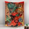 Night Parade Tapestry Wall Hanging, Japanese Yokai Festival Art, Oriental Wall Decor for Bedroom Living Room Dorm