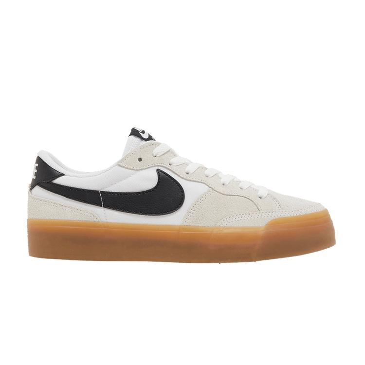 Nike SB Zoom Pogo Plus White Black Gum (Women s) 35.5