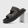 Fashion Comfortable Men's Sandals Breathable Walking Shoes  Lightweight  Outdoor Walking Half Drag Summer Casual Slip-on Beach Shoes