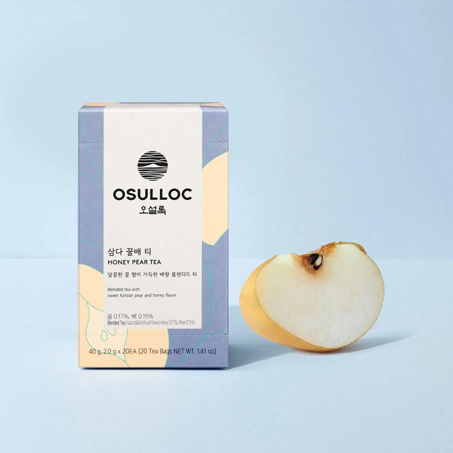 OSULLOC Samda Honey Pear Tea 20ea*2box Honey Pear Tea 20ea*2box