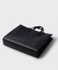 Musinsa Standard Synthetic Leather Rectangle Shoulder Tote Bag_Large [Black]