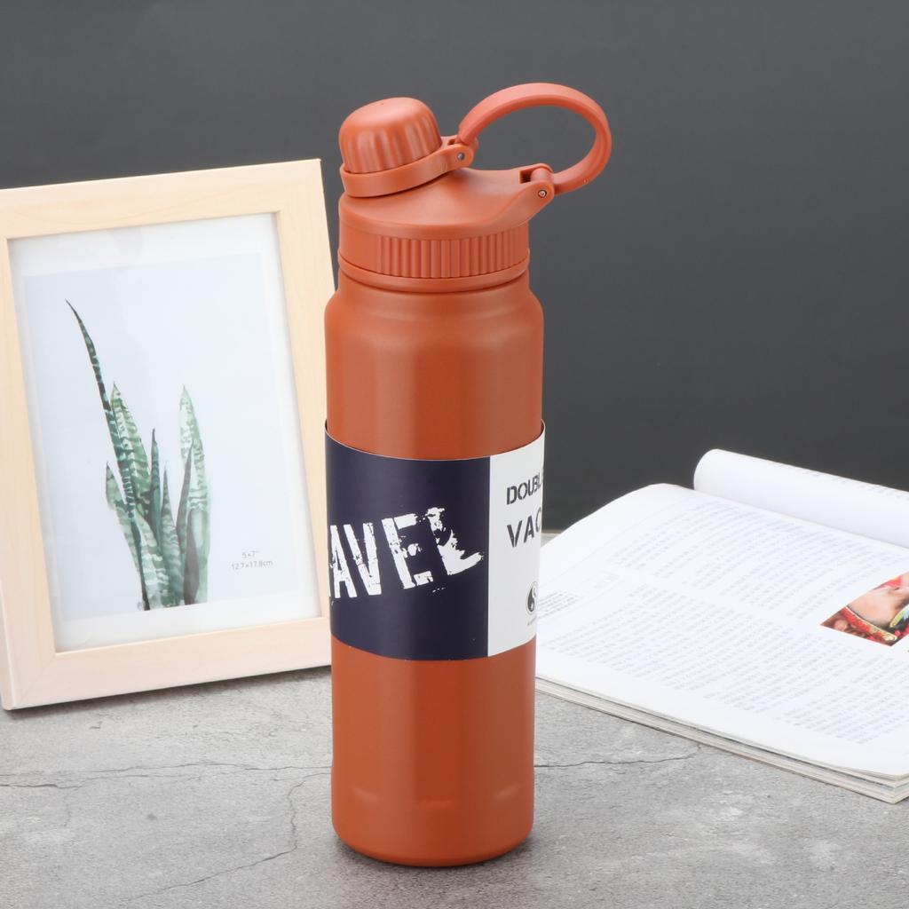 Fashion Macaron Smart Sports Water Cup Large Capacity Thermos Cup Student Kettle Outdoor Stainless Steel Thermos Cup