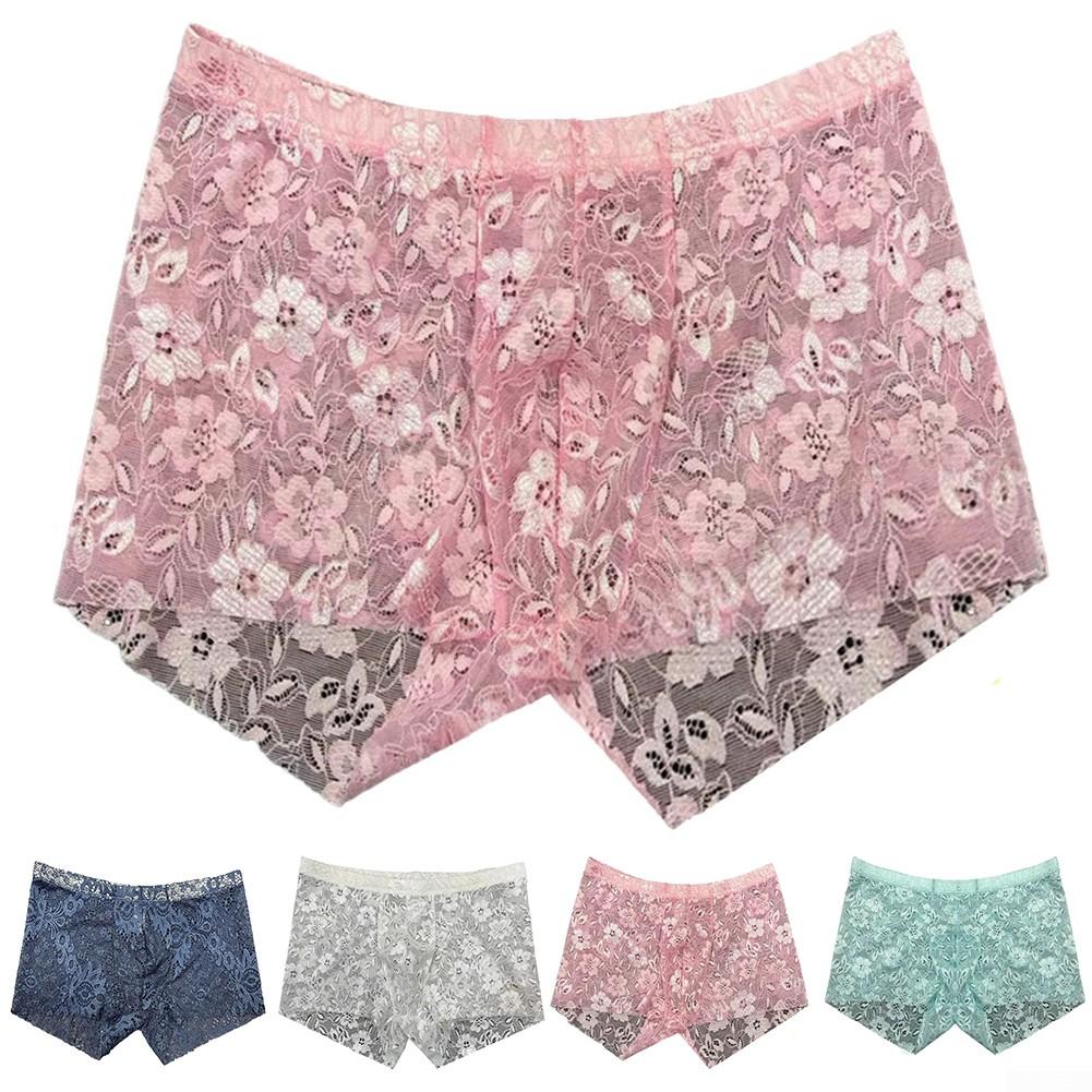 Daily Panties Underwear Lace Low Waist Mens Pouch Sexy