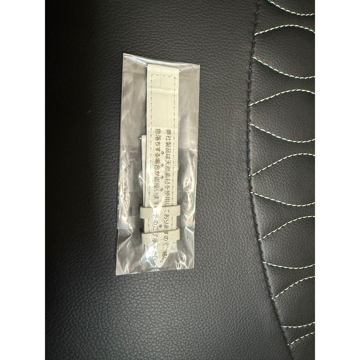 Used Franck Muller crocodile skin strap new and unused