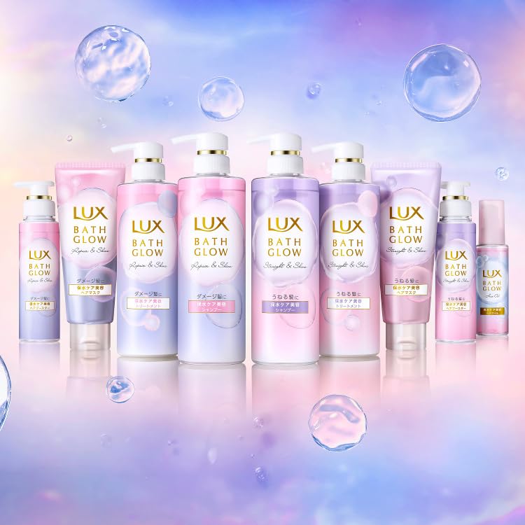 LUX Bath Glow Hair Booster Serum 180g Post-Shampoo Moisturizing Straight and Shine Treatment
