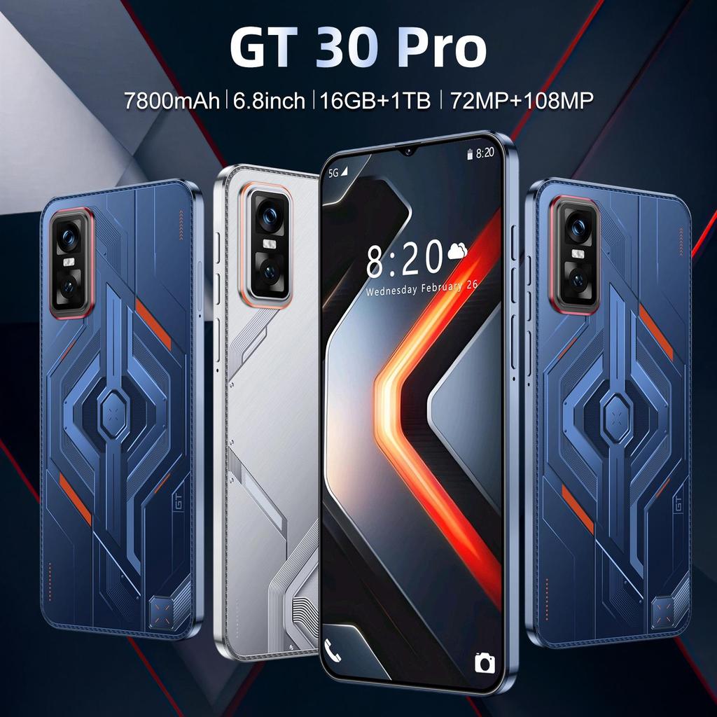 GT 30 Pro Smartphone: Large Battery & High Capacity