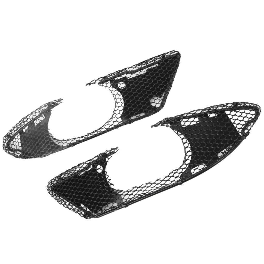 2pcs Front Bumper Foglight Grille Left Right 2038851753 Replacement for Benz C‑Class W203 C230 C240 C32 AMG