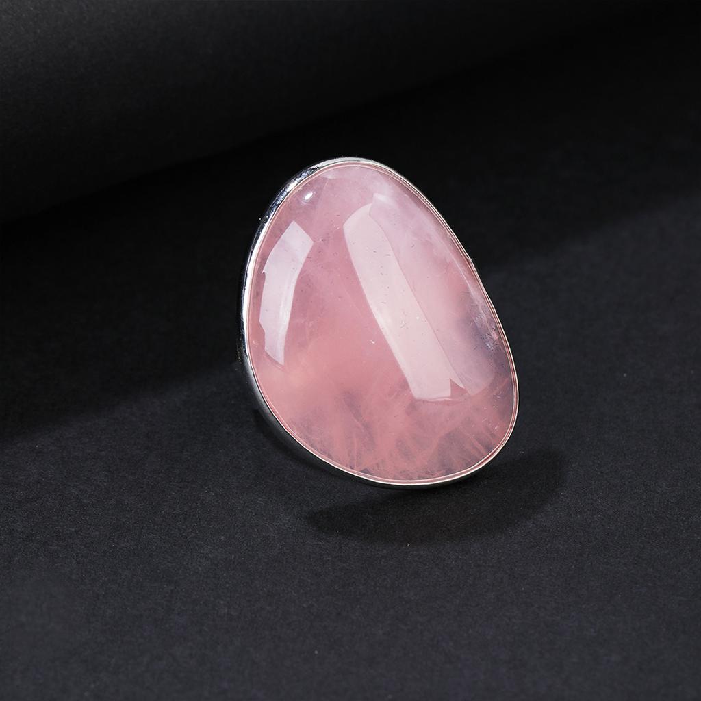 Natural Gemstones Ring Multi Occasion Wear Lightweight Adjustable Band For Gifts Special Event Collection