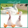 Brinquedo de Pelúcia de Ganso Moderno Miniatura Animal de Pelúcia Chaveiro Enchimento Macio de Algodão PP