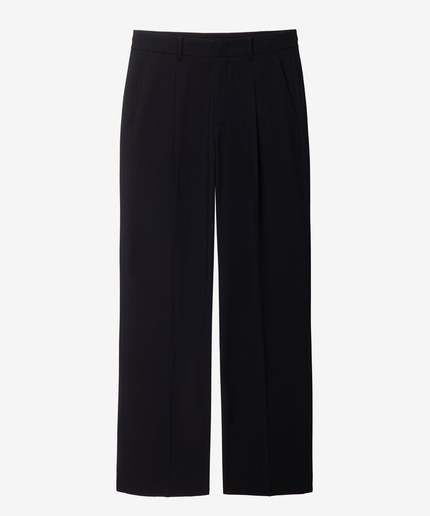 MINDBRIDGE Do Good_Wide Single-Pleat Coolmax Elastic Waist Slacks - 2 Colors