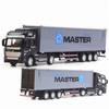 Zinc Zinc Alloy Container Transport Truck Toy Model Vehicle Toy Large Truck Toy 1:48 Kids Toys  Birthday Gift
