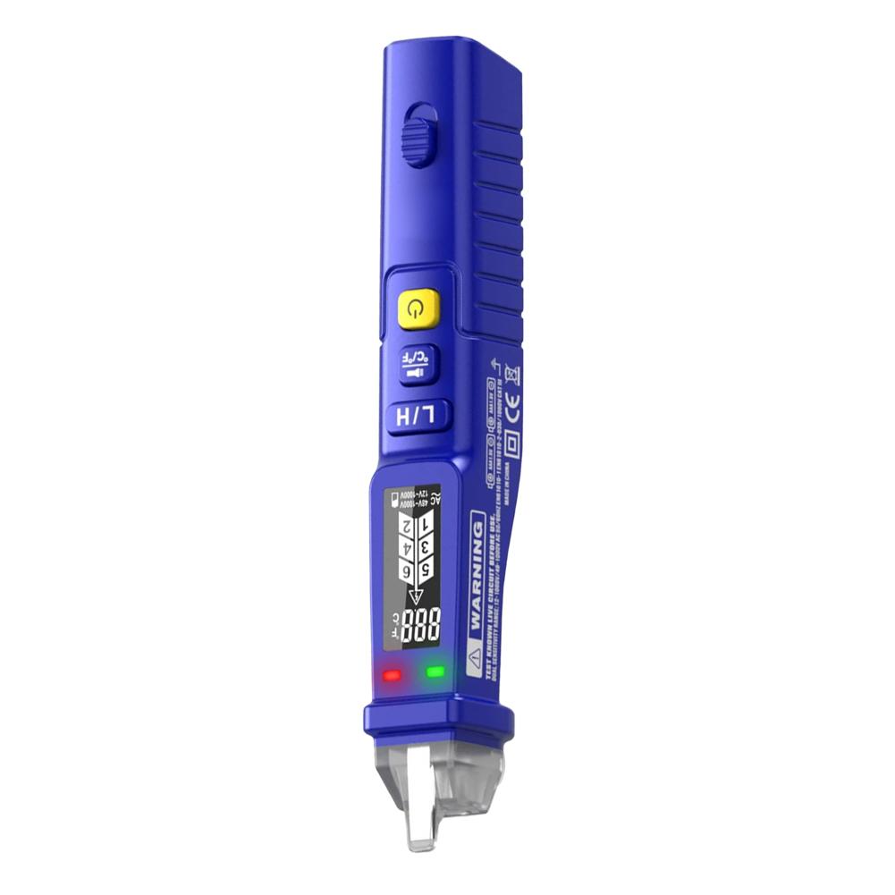 

Non-Contact Voltage Detector Electrical Pen 12-1000V AC Voltage Tester Smart Breakpoint Finder Voltage Indicator Tester Pen