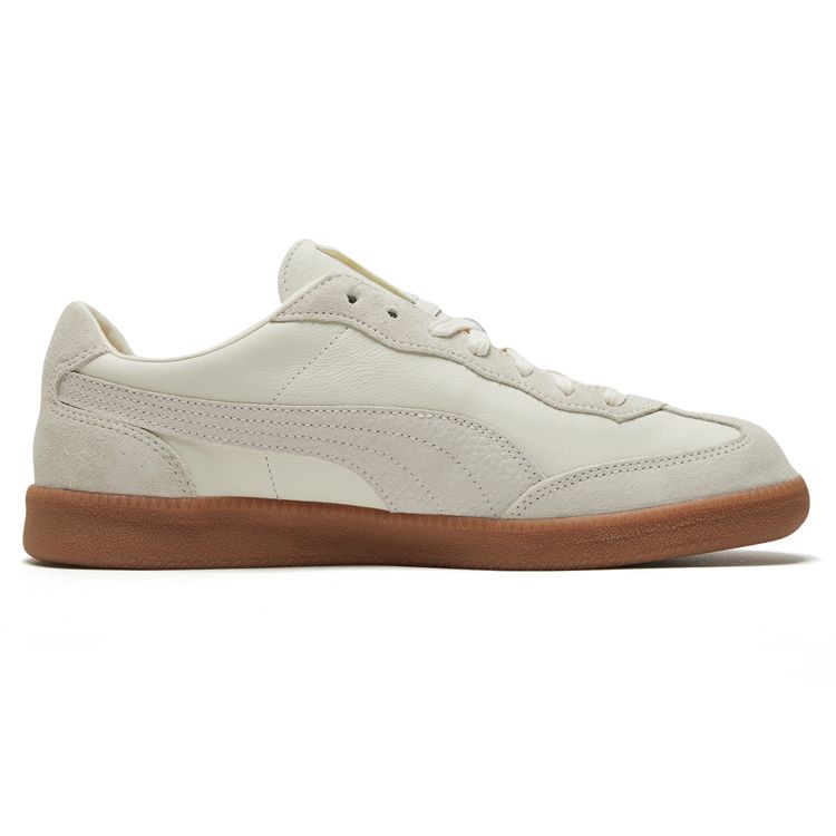 Puma Liga Leather Non-Slip Durable Low-Top Skate Shoes Unisex Skate Shoes Off-White 364597-01