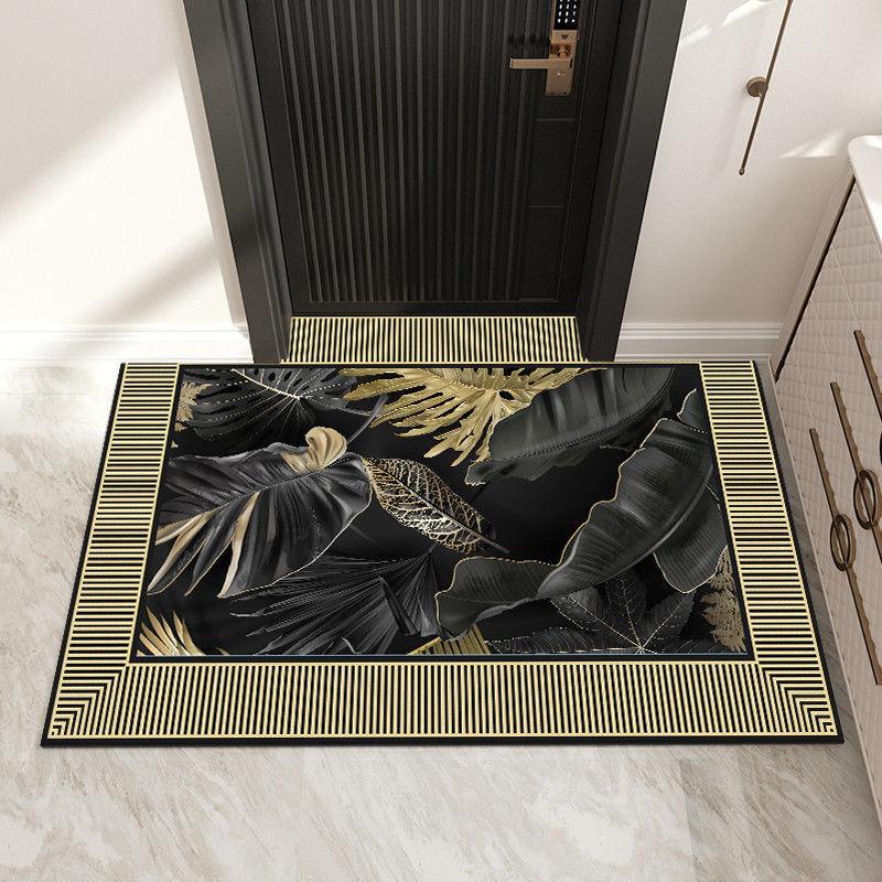 

Входной коврик Противоскользящий коврик для ног Коврик для входа в ванную комнату Коврик для кухни Противоскользящий впитывающий коврик Коврик для лифта отеля 80*120cm