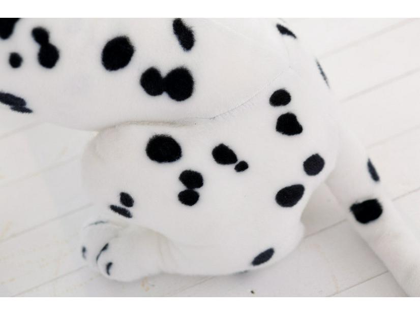 3D Spotted Dog Plush Pillow Toy - Creative Cushion Doll Birthday Gift for Girls