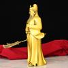 Guan Gong Statue Brass Knife Guan Di Wealth God Guan Yu Guan Er Ye Buddha Statue Home Decoration