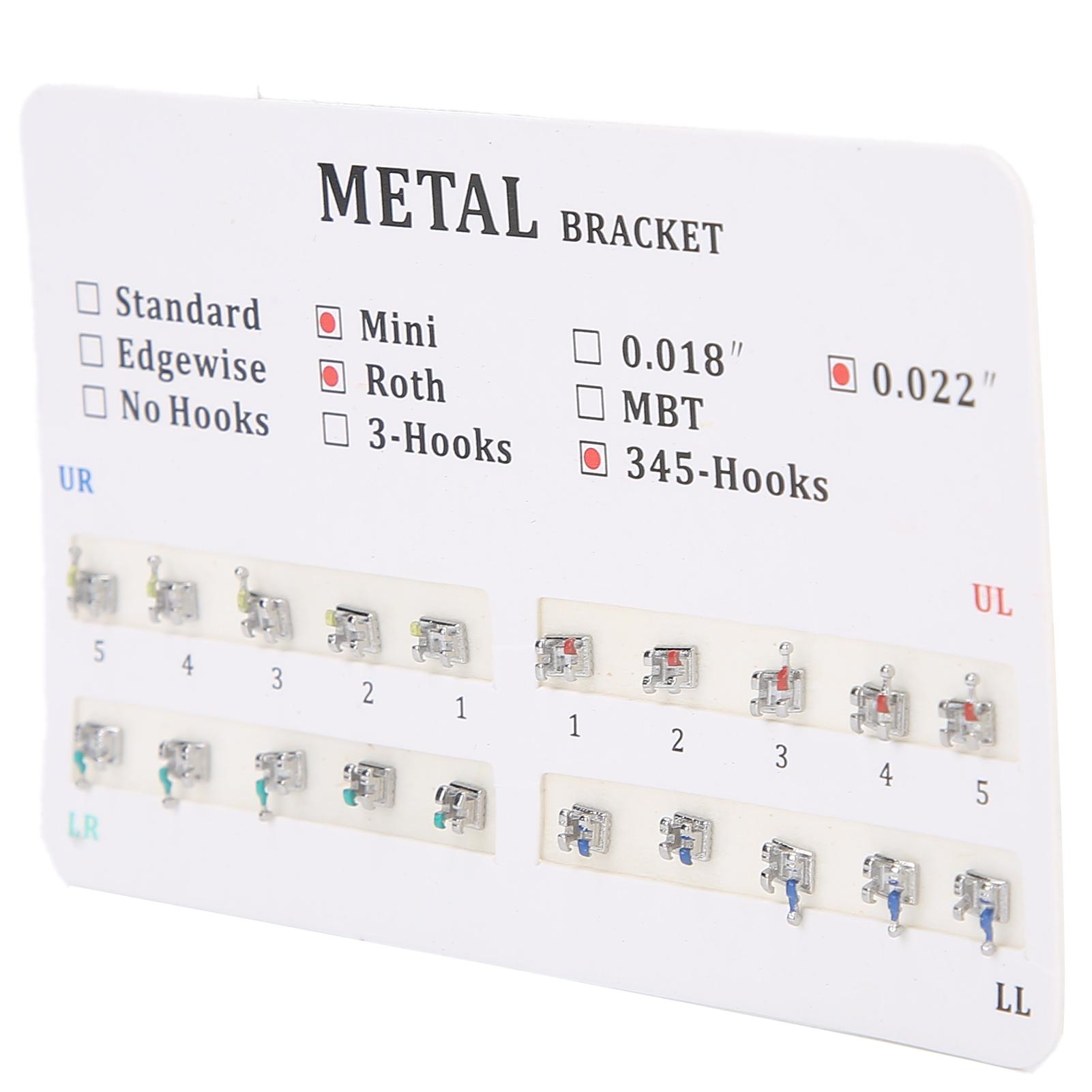 

Ортодонтическое лечение, брекеты, стоматологические ортодонтические брекеты для зубов из нержавеющей стали
