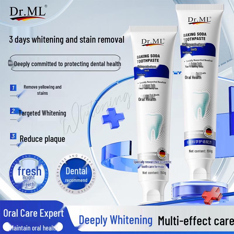 Moli Boshi Baking Soda Whitening Toothpaste