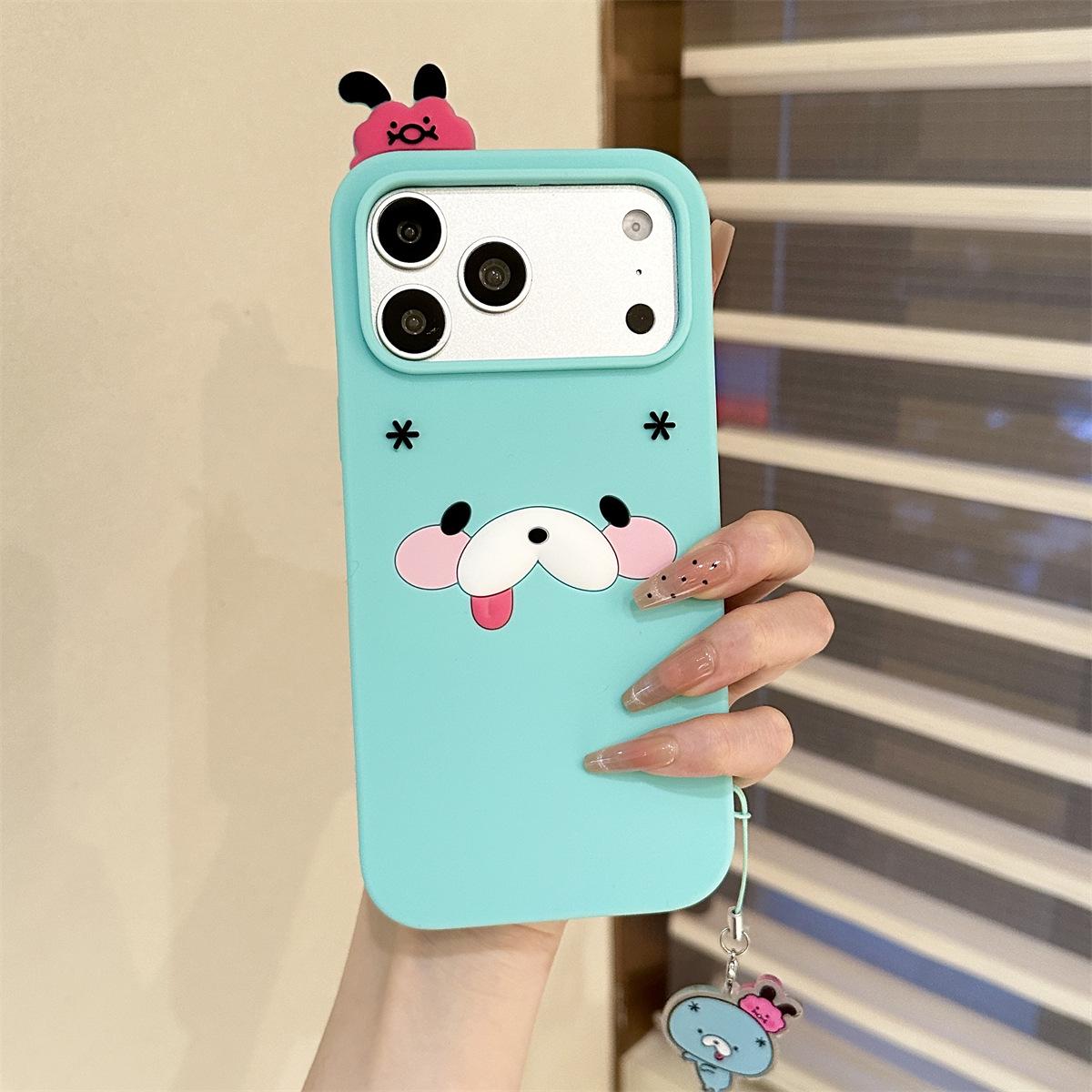 

3D Zombie Rabbit iPhone 14/13/12/17/16/15 ProMax Drop-Proof Case iPhone 15 Pro Max
