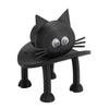 3Pcs Black Cat Toilet Paper Holder Set Funny Animal Toilet Paper Storage Stand for Bathrooms Kitchen Toilet Tissue