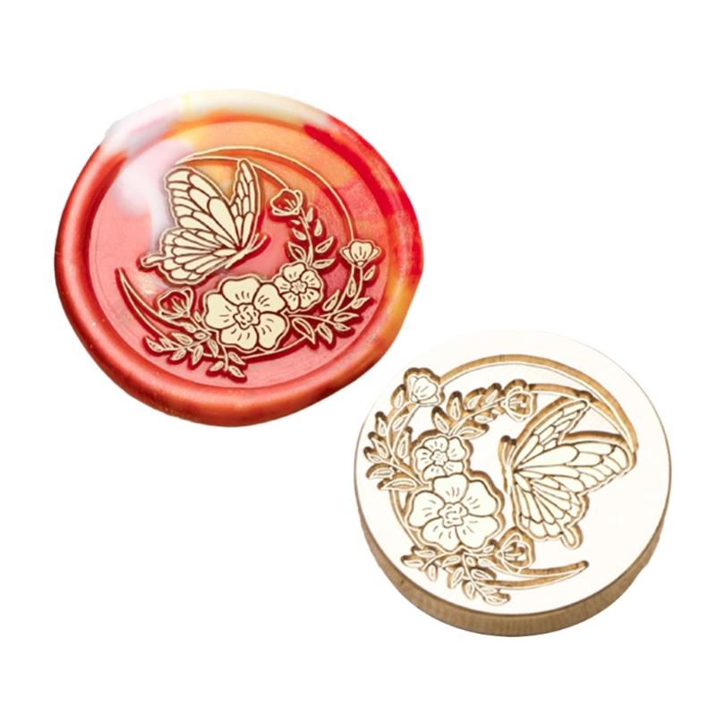 Animal Pattern Wax Stamp Head, 3D Embossed Wax Seal Stamp Head Replacement for Invitations Letter Envelope