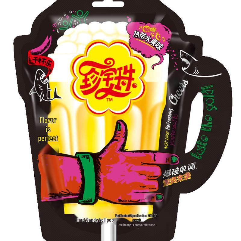 Chupa Chups Mixed Tropical Fruit Lollipops