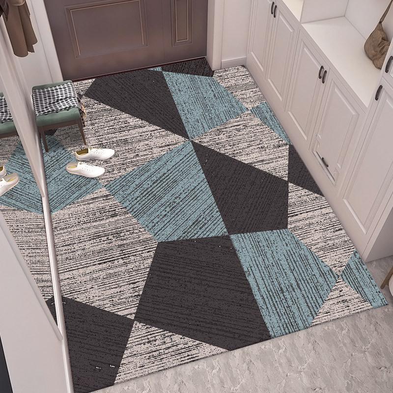 Cartoon Sisal Loop Non-Slip Entrance Mat - Dirt-Resistant, Cuttable Foot Pad for Hallway and Main Entrance