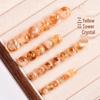 Natural Yellow Citrine Round Loose Beads for DIY Bracelets, Necklaces, and Accessories